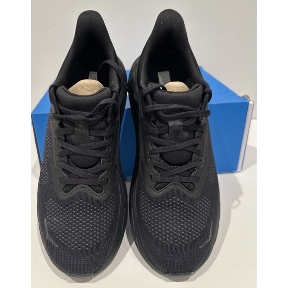 Hoka One One Women Size 10B Arahi 7 Triple Black Running Athletic Sneakers - Picture 2 of 10